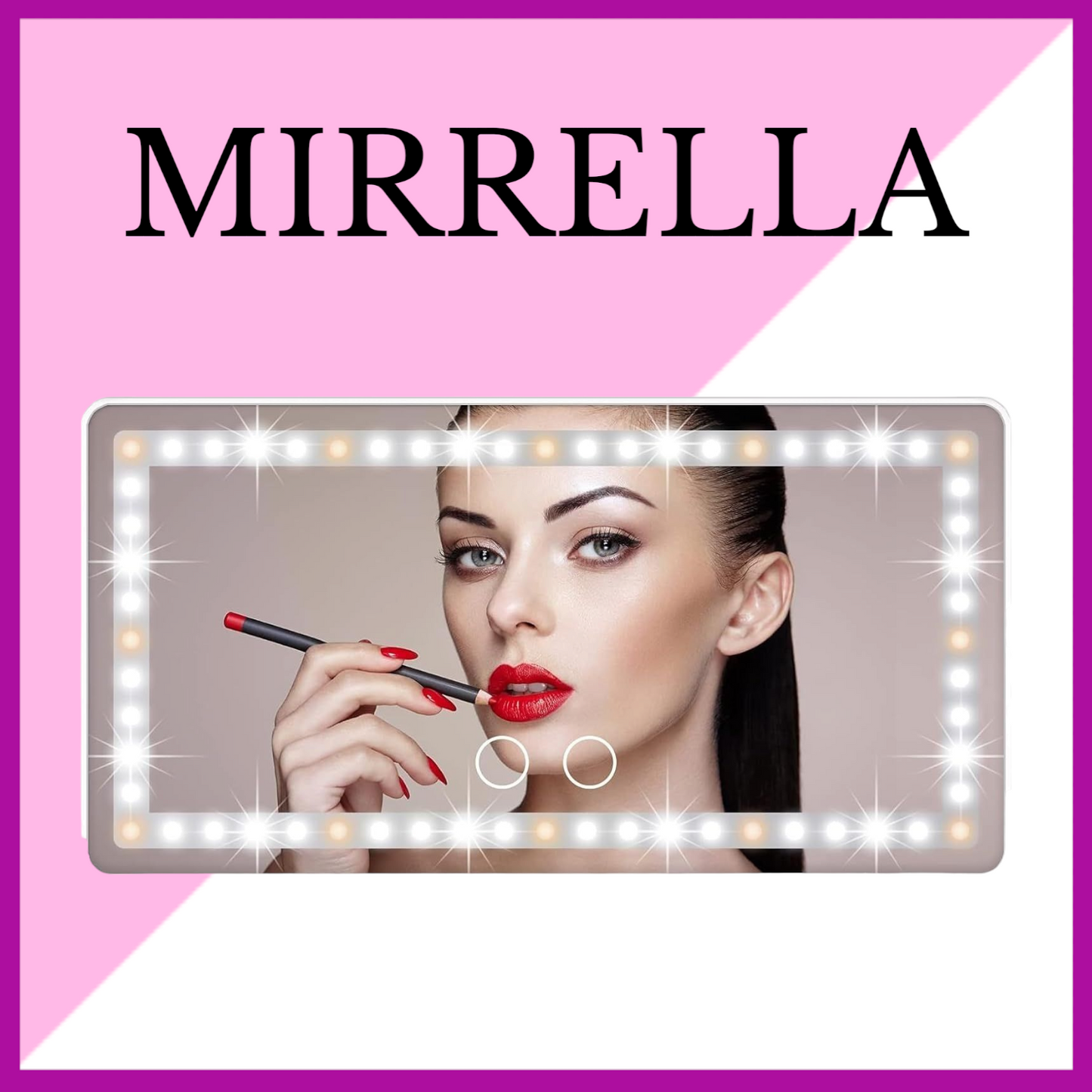 Mirrella | LED Car Visor Mirror